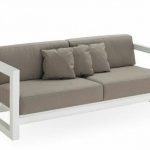 sofa 2 seat minimalis kursi tamu outdoor santai retro klasik vintage