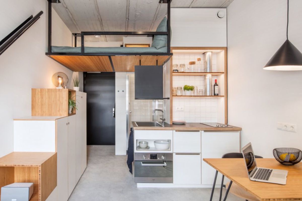 Desain Dapur Kecil Dibawah Tangga