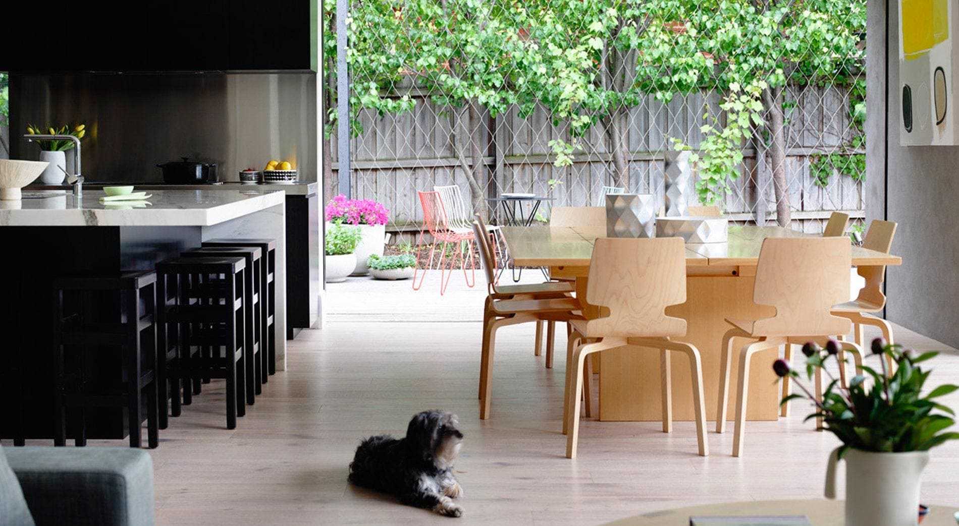 Desain Dapur Mungil Terbuka