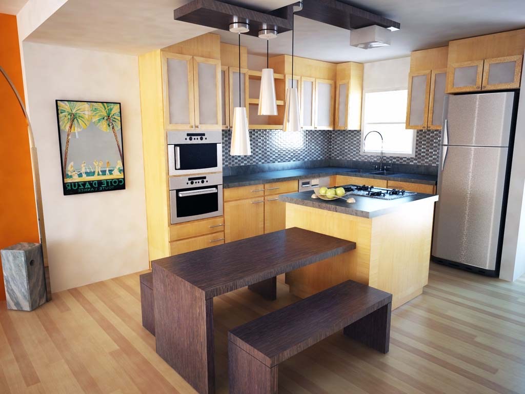 Desain Rumah Dengan Dapur Terbuka