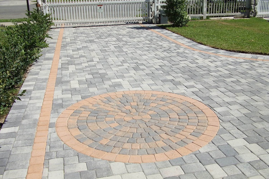 Desain Kombinasi Paving Block Brick