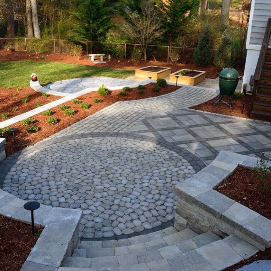 Desain Paving Batu yang Apik