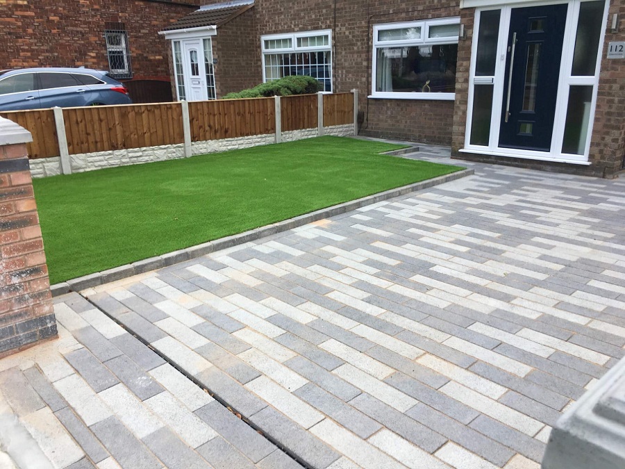 Model Paving Block Garis