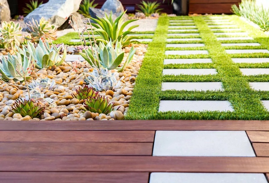 Model Paving Block Modern Zen