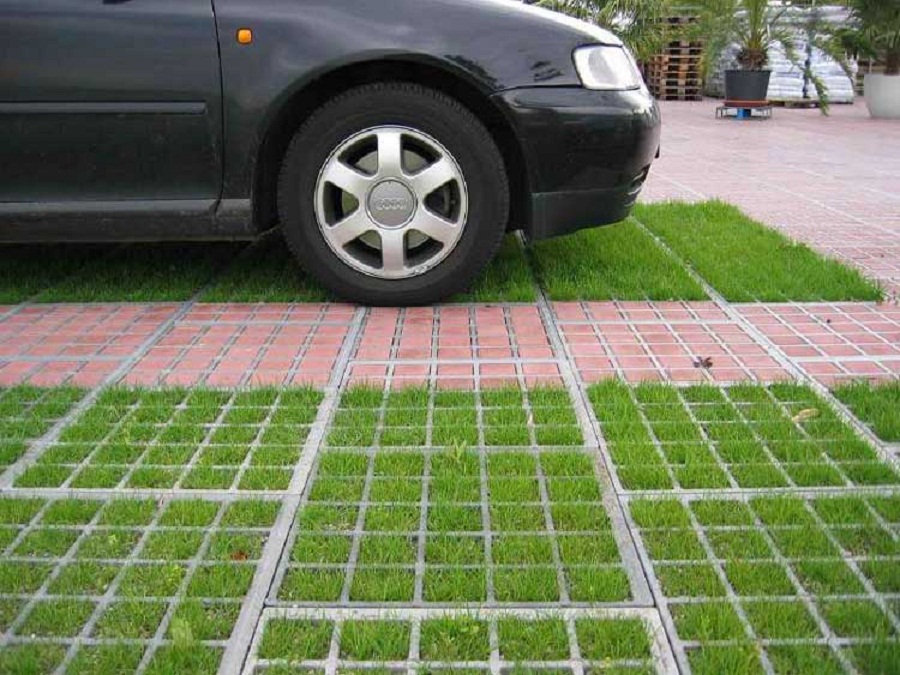 Model Paving Block Rumput