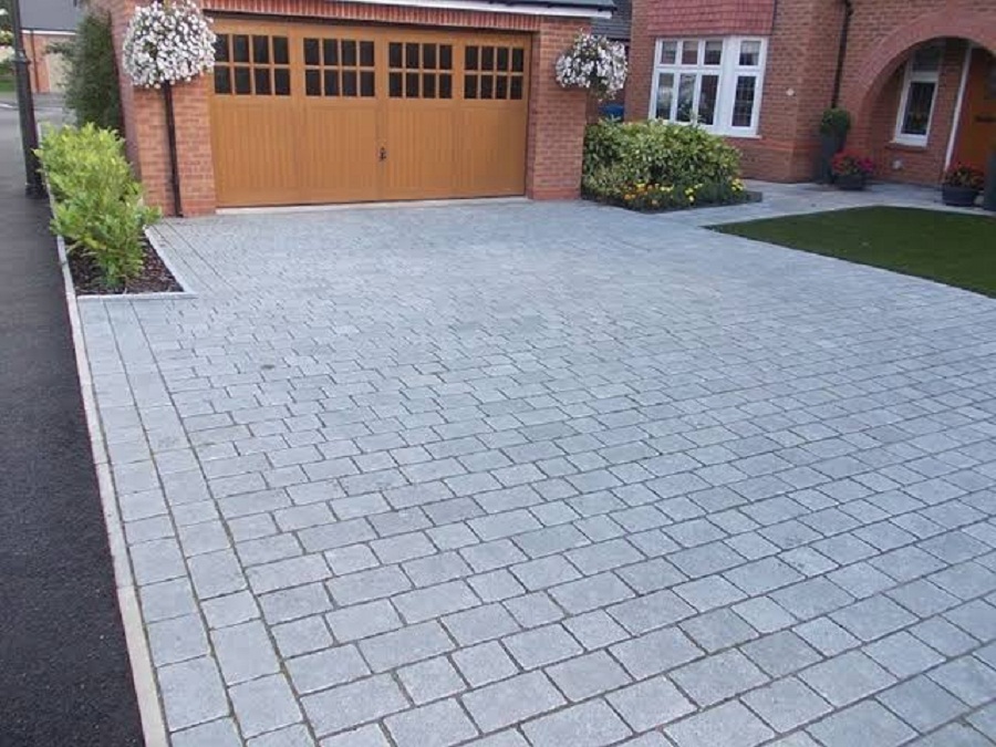 Model Paving Block Tekstur Kasar