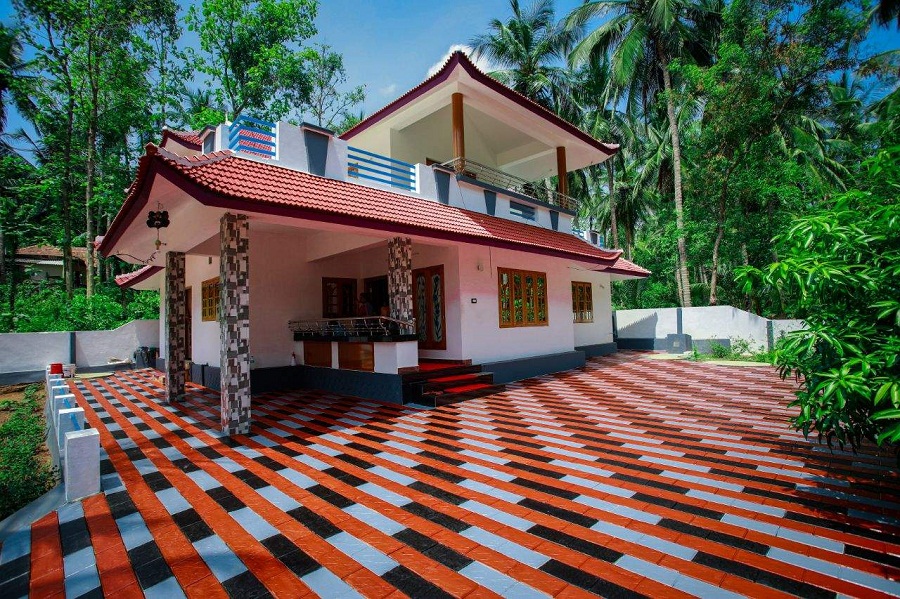 Model Paving Persegi Panjang 3 Warna