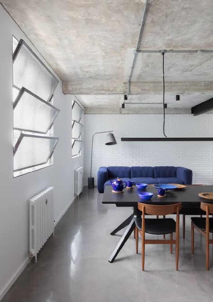 Plafon Minimalis Beton Ekspos