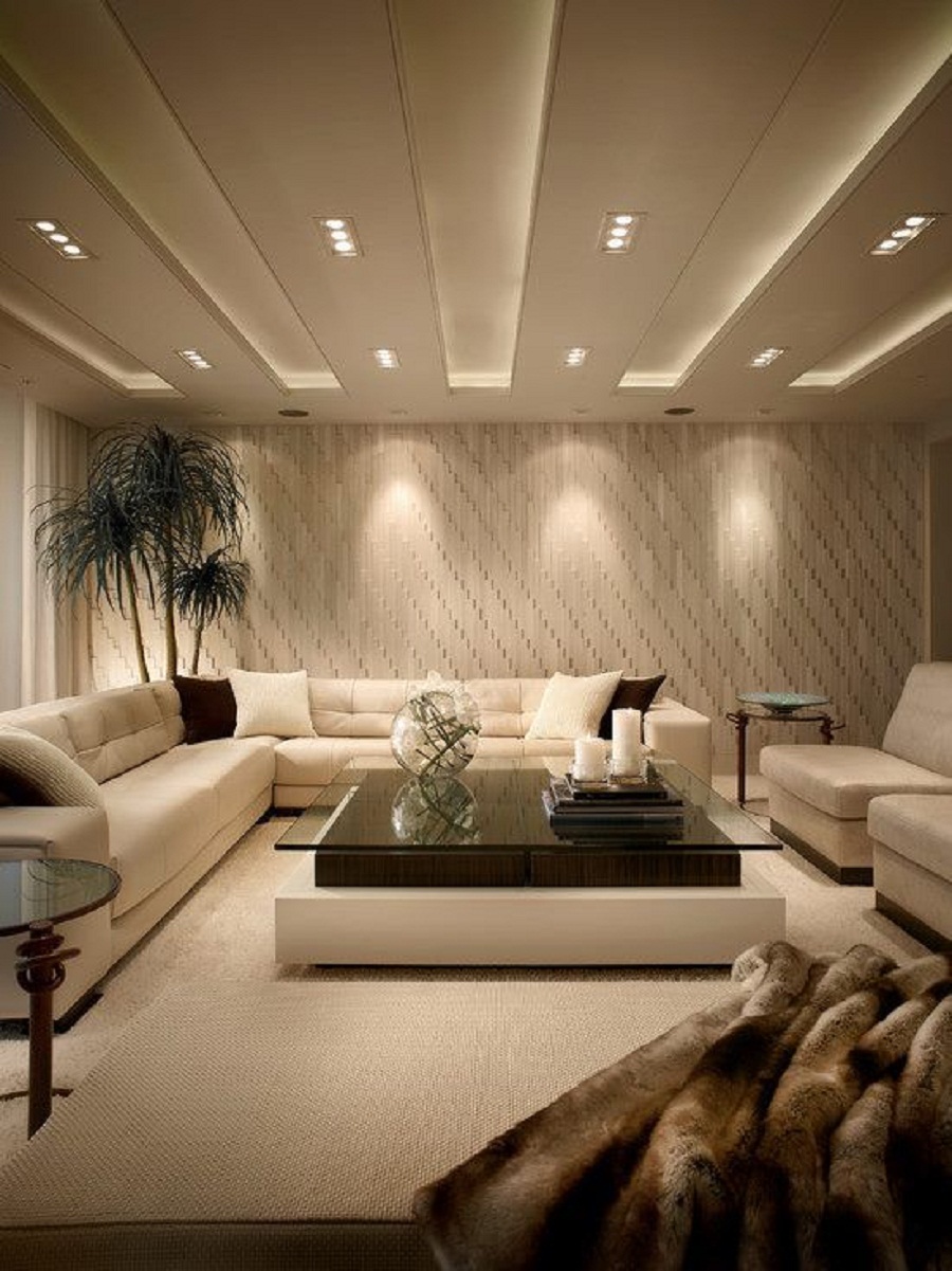 Plafon Minimalis Model Gypsum