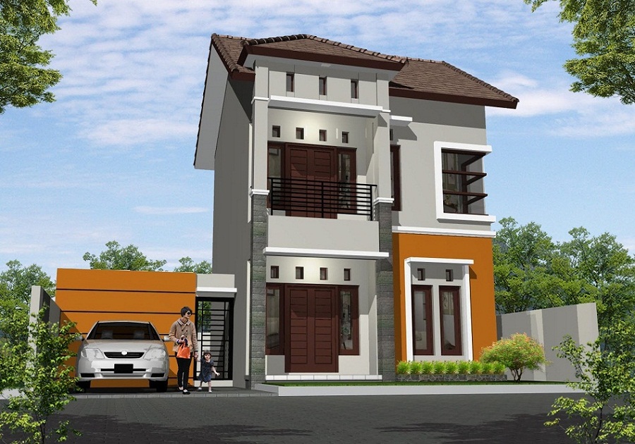 Rumah Minimalis 2 Lantai 6x12