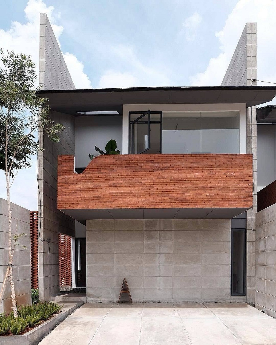 Rumah Minimalis 2 Lantai Beratap Datar