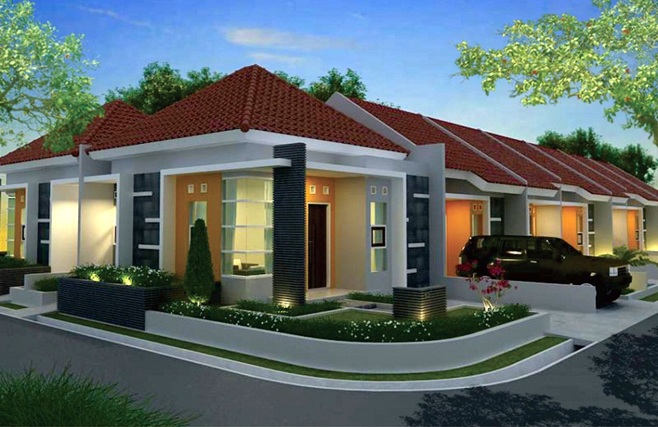 Rumah Minimalis Hook Tampak Depan