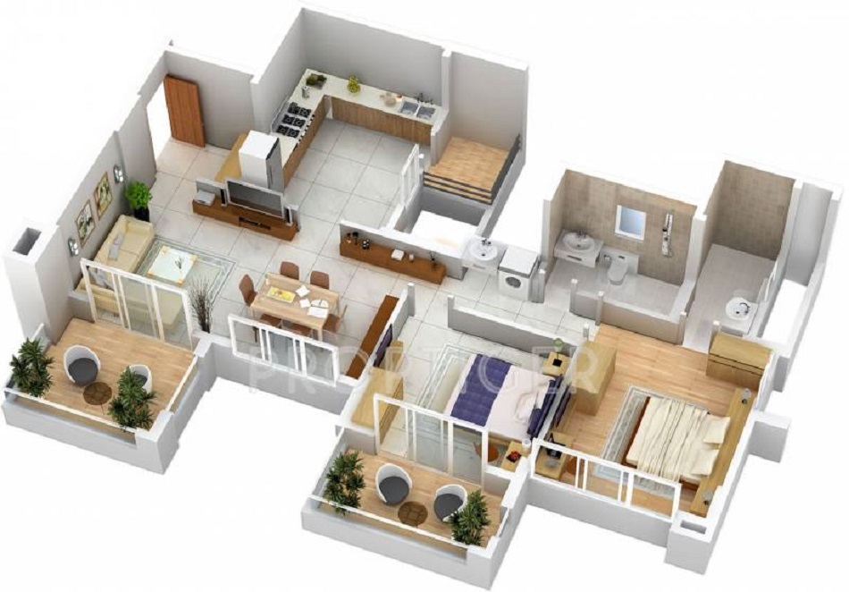 Denah Rumah Minimalis Type 60 90