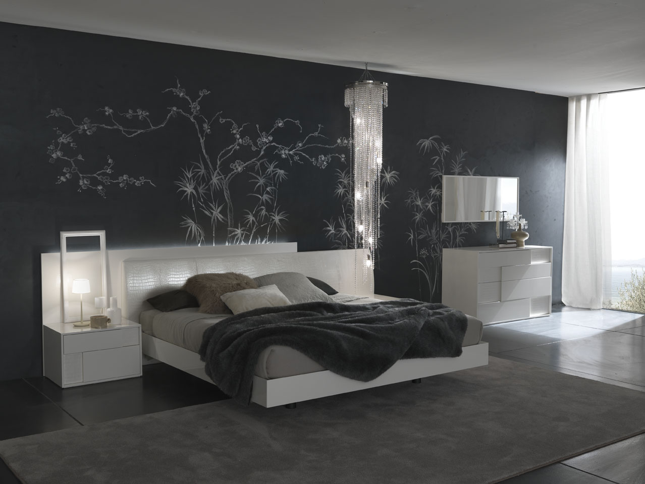 Contoh Gambar Wallpaper Dinding Kamar Tiidur