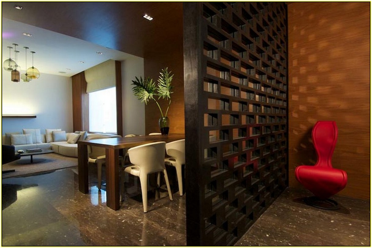 Contoh Sekat Ruang Tamu Minimalis