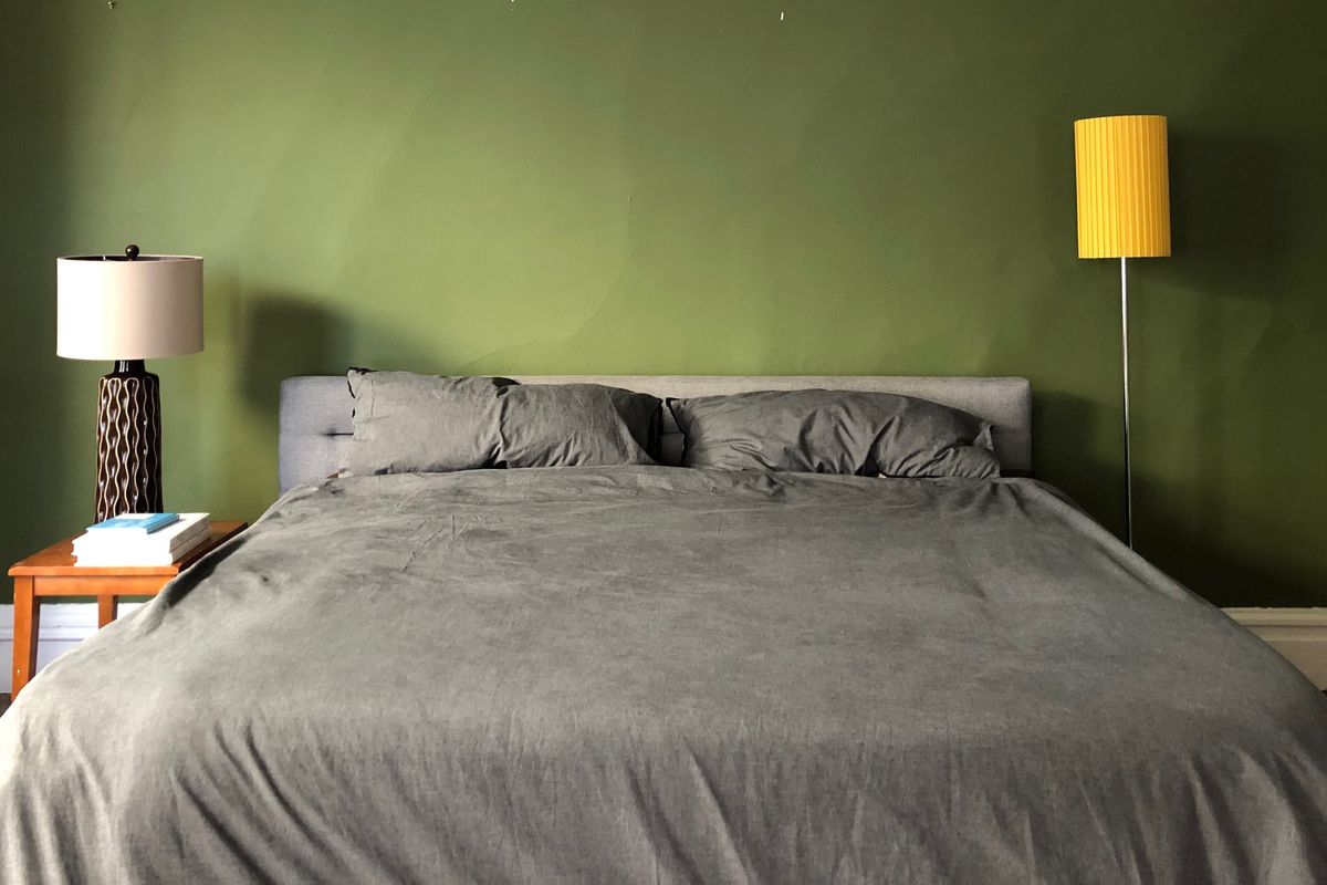 Dekorasi Kamar Warna Hijau