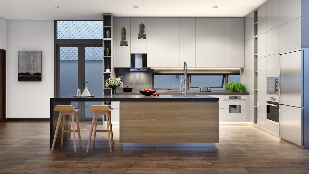 Desain Dapur Mewah Minimalis