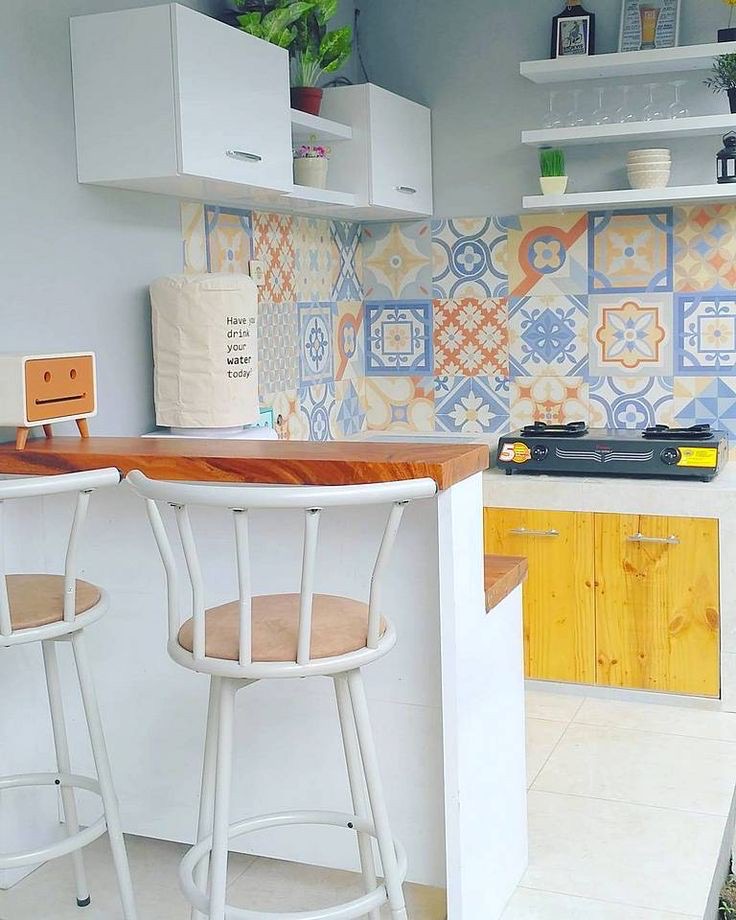 Desain Dapur Minimalis Shabby Chic