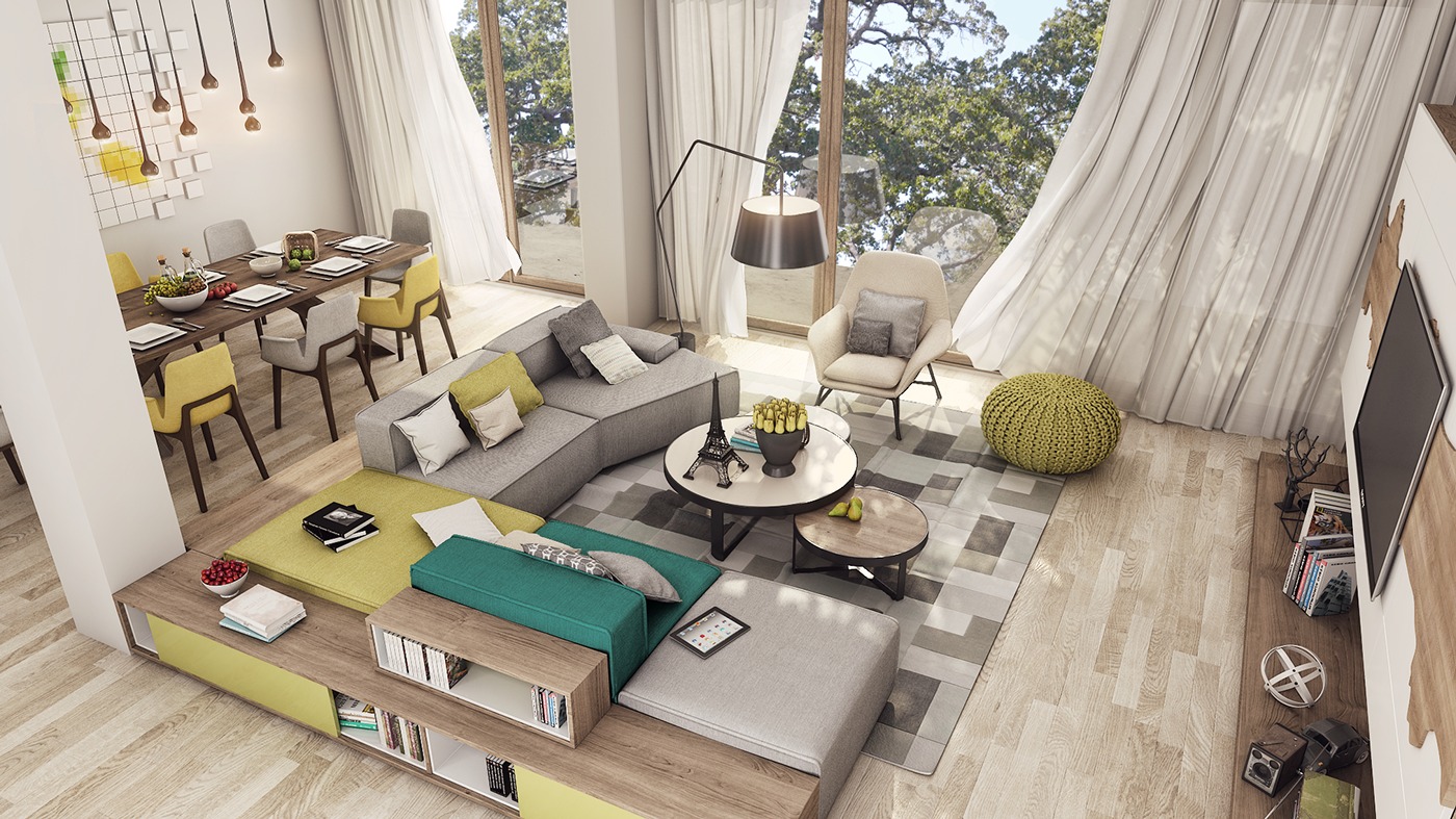Desain Interior Rumah Vintage