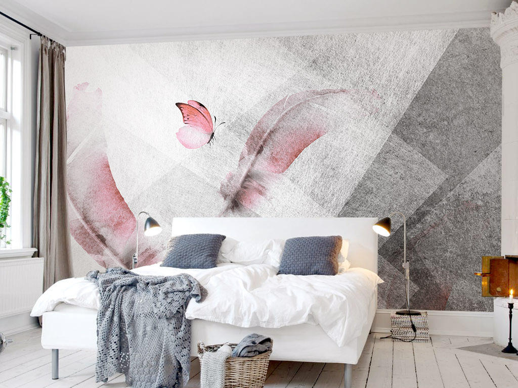 Desain Wallpaper Dinding Kamar Tidur Untuk Anak Perempuan