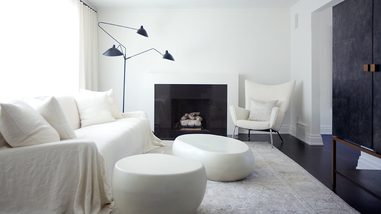 Gambar Interior Rumah Warna Hitam Putih
