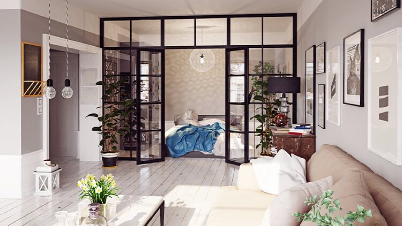 Gambar Sekat Ruang Tamu Minimalis