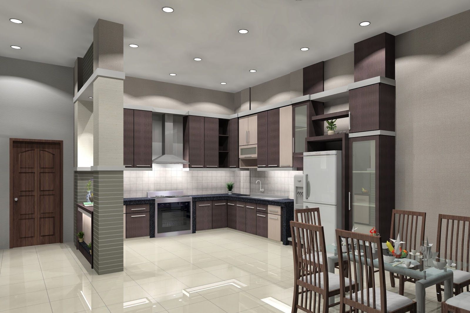 Interior Rumah Klasik Modern