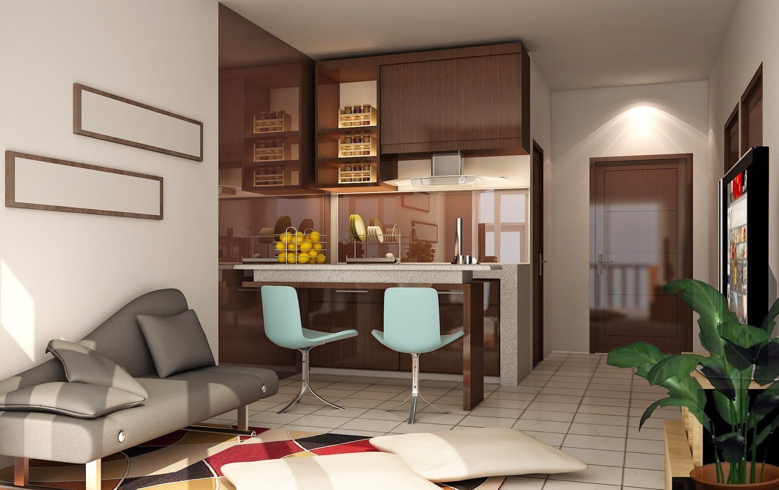 Interior Rumah Mungil