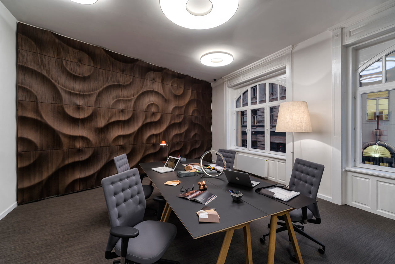 Keramik Dinding Motif Kayu Jati