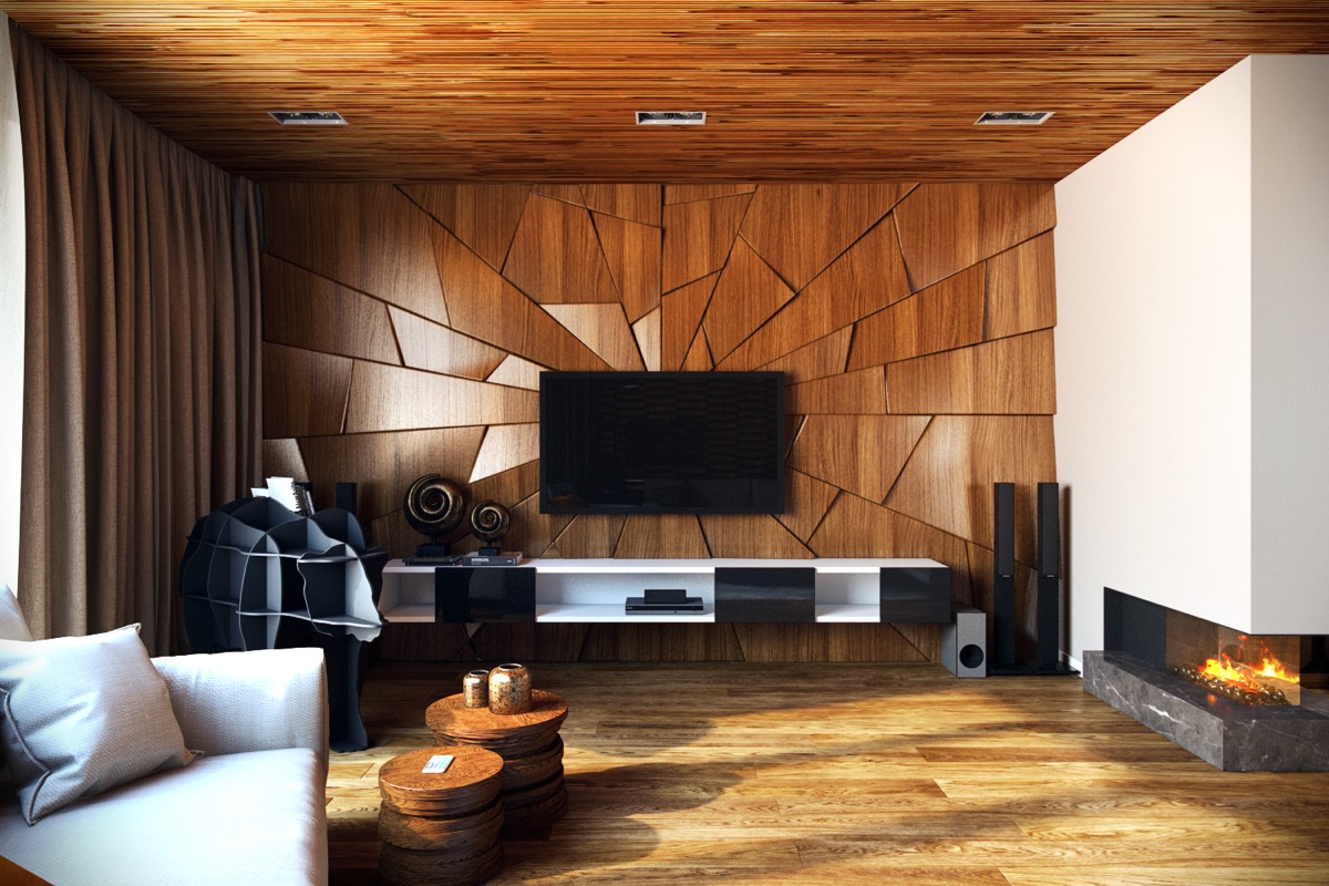 Keramik Lantai Motif Kayu Jati