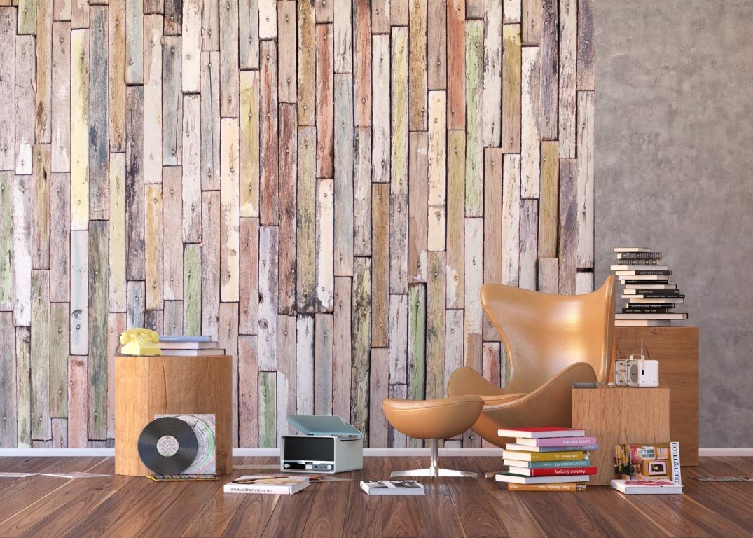 Keramik Motif Kayu