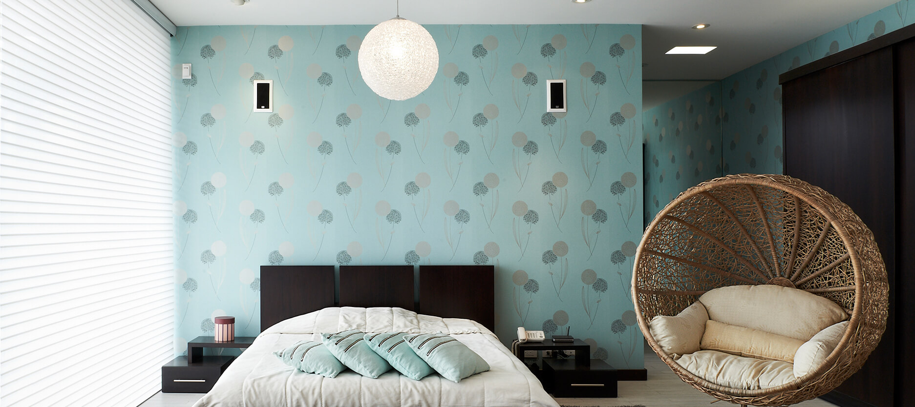 Wallpaper Dinding Kamar Tidur Klasik Minimalis