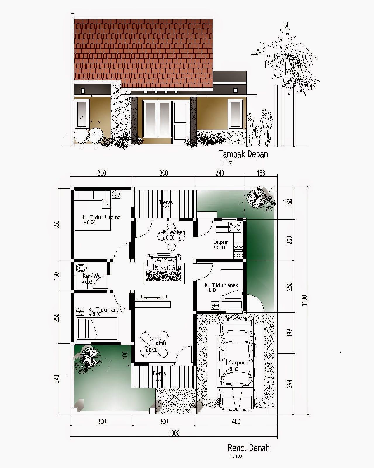 Cara Membuat Denah Rumah Sederhana