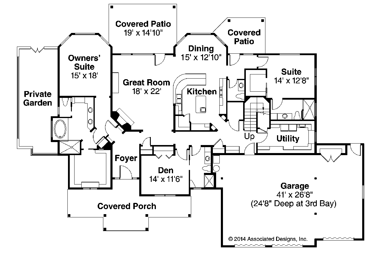 Contoh Gambar Denah Rumah 2 Lantai