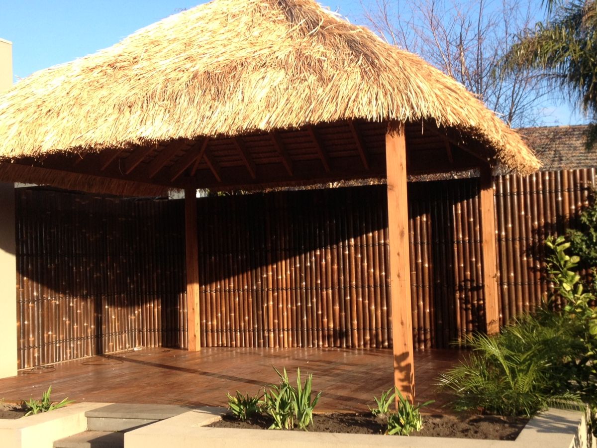 Contoh Gazebo Bambu Sederhana