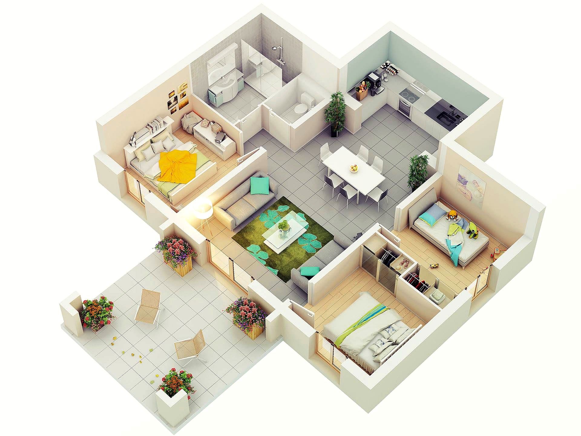Denah Apartemen Kalibata City