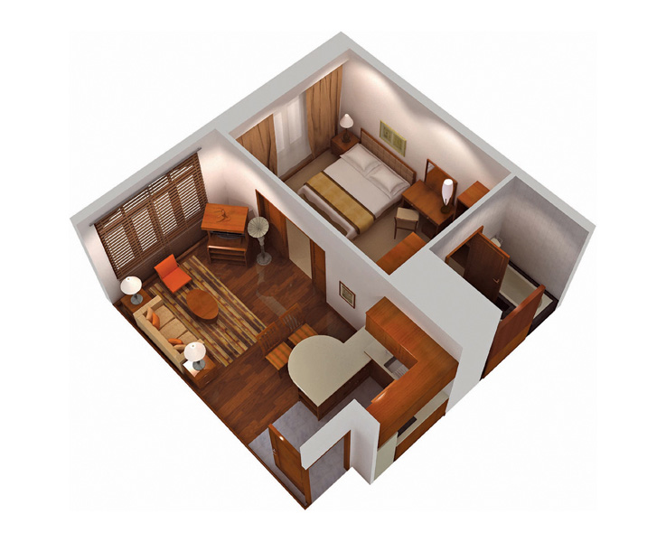Denah Apartemen Minimalis