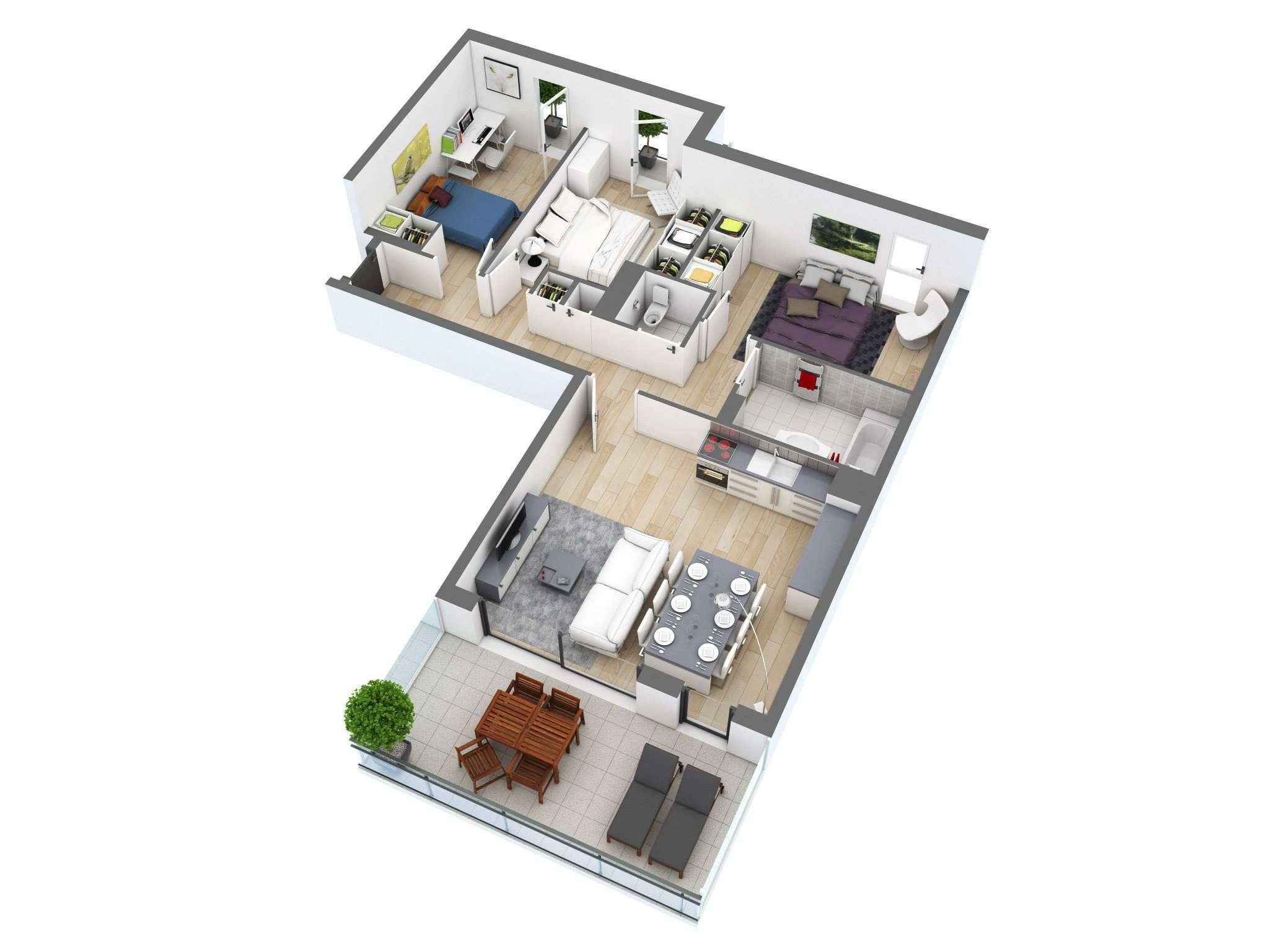 Denah Apartemen Terbaru