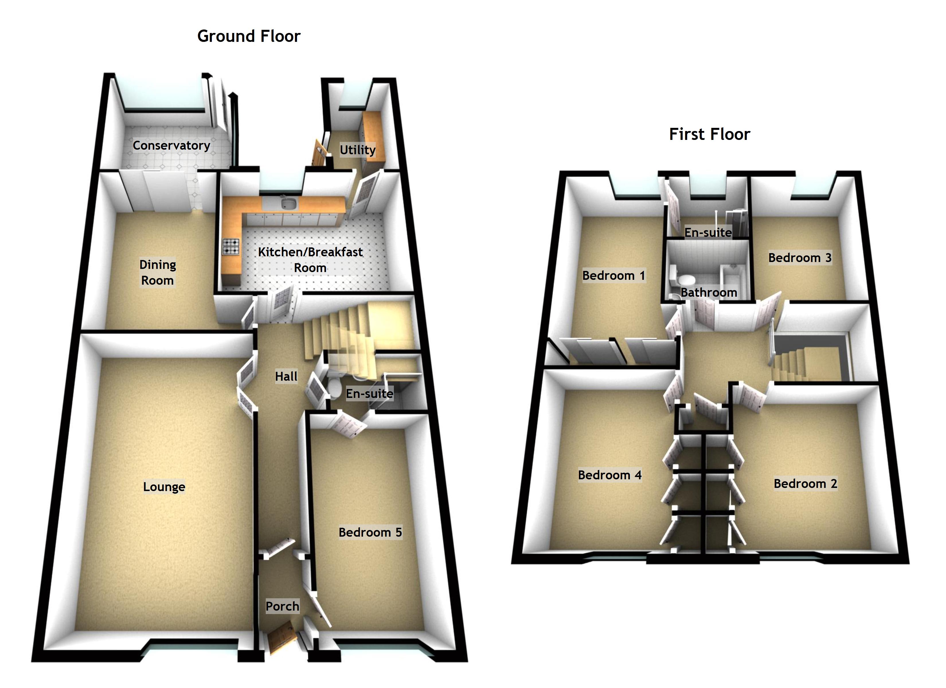 Denah Unit Apartemen