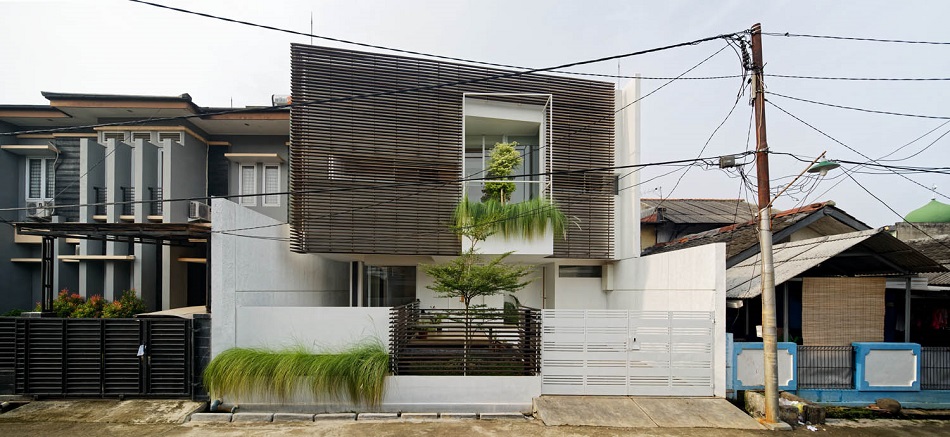 Desain Fasad Rumah 1 Lantai Modern