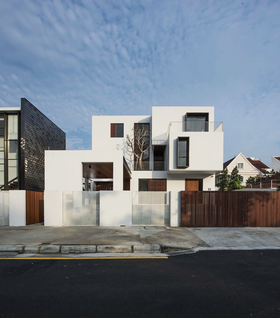 Desain Fasad Rumah Industrial