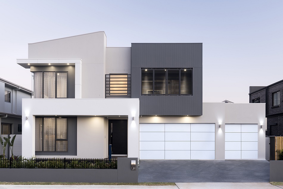 Desain Fasad Rumah Kontemporer
