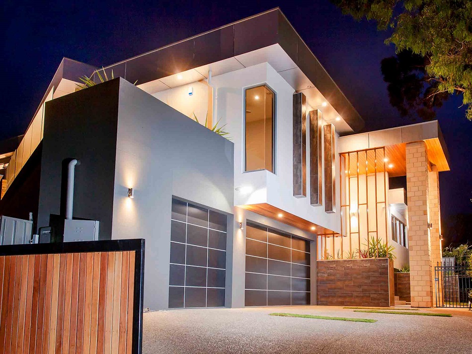 Desain Fasad Rumah Mediterania