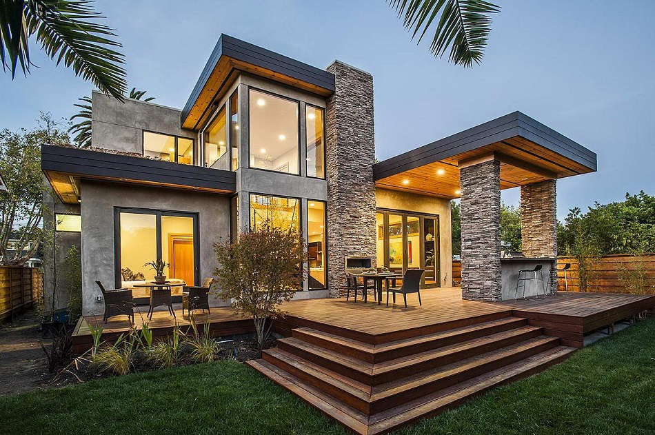 Desain Fasad Rumah Minimalis 2 Lantai