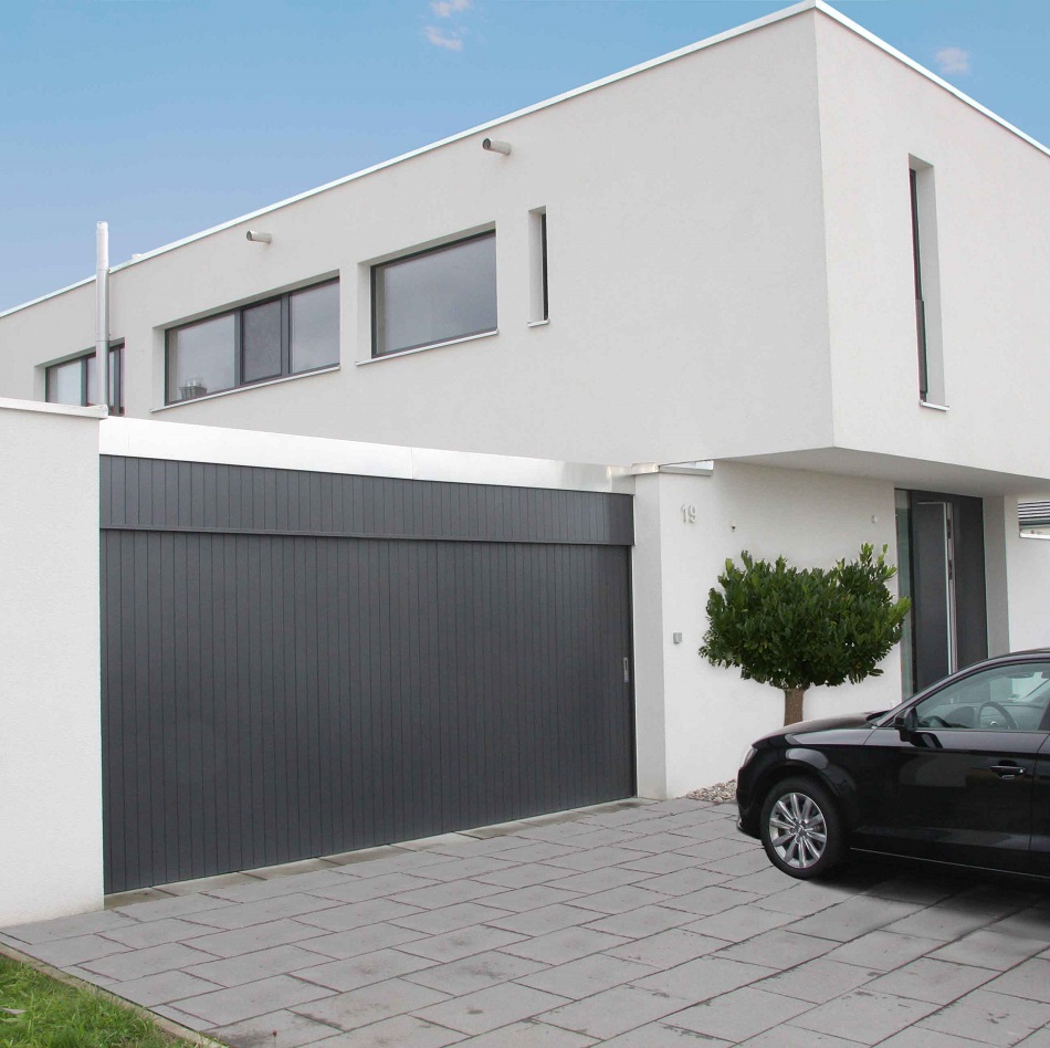 Desain Garasi Mobil Terbuka