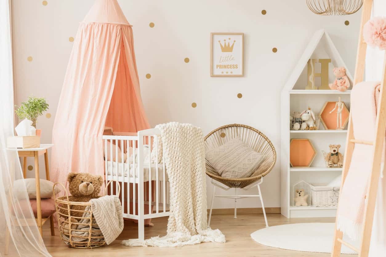 Desain Kamar Anak Bayi Perempuan