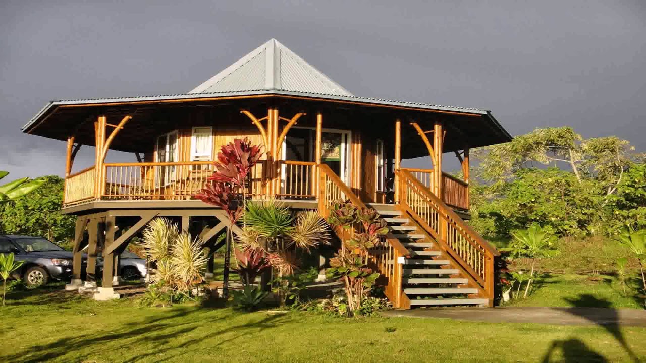 Desain Rumah Bambu