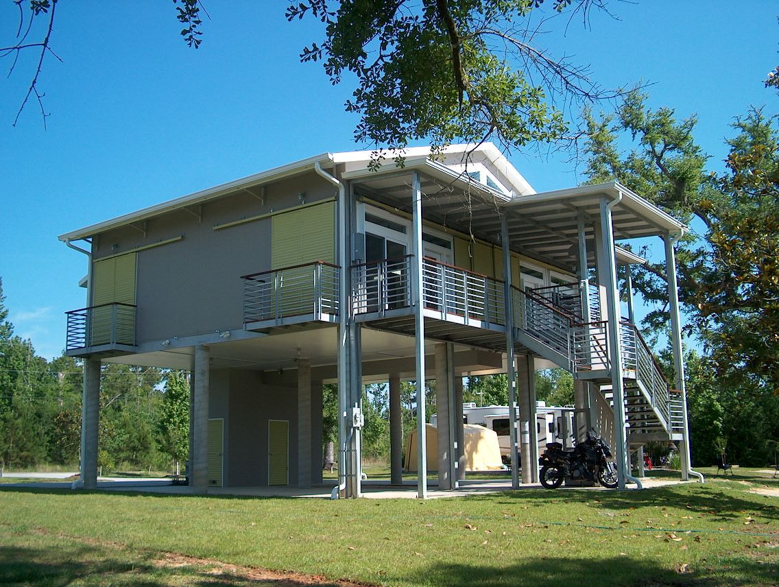 Gambar Desain Rumah Panggung Minimalis Modern