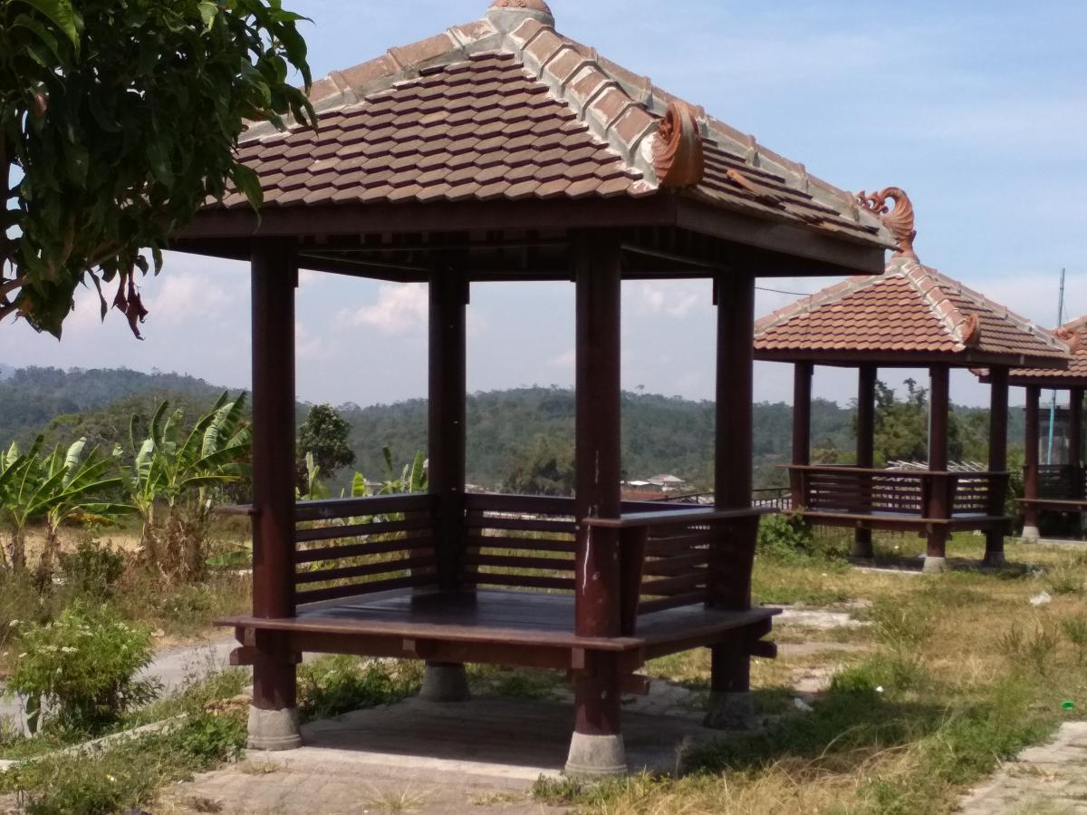 Gambar Gazebo Bambu