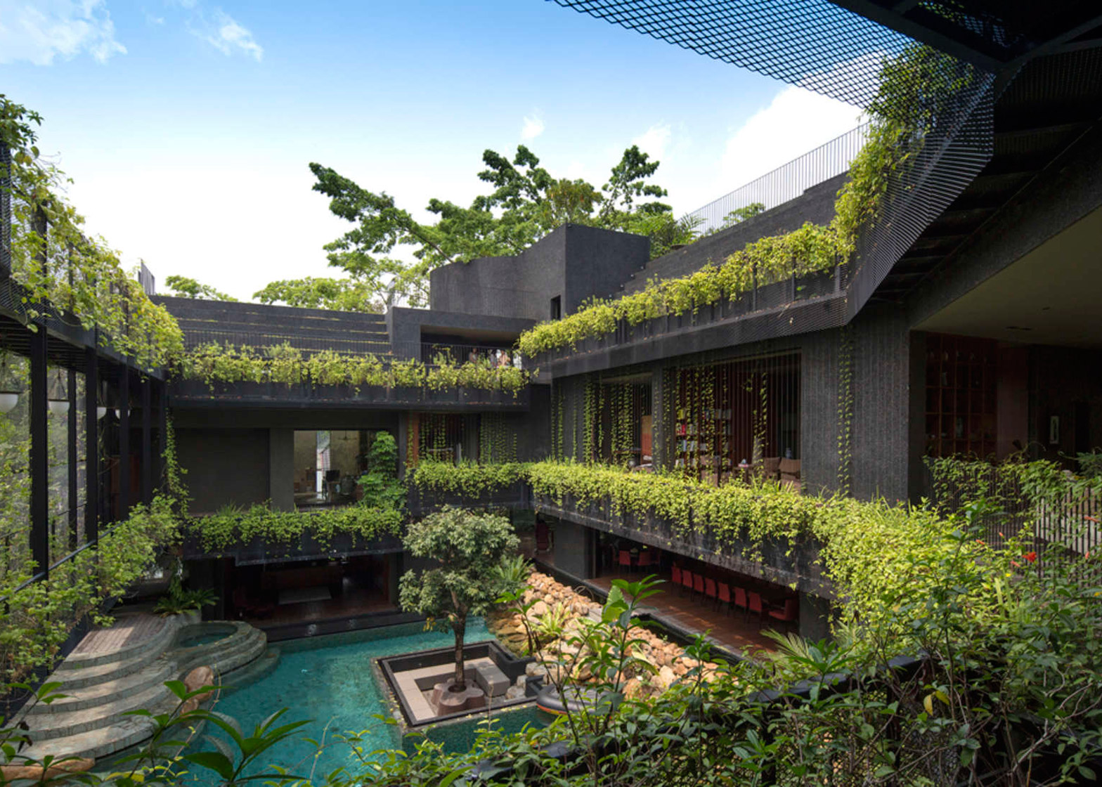 Gambar Taman Didalam Rumah